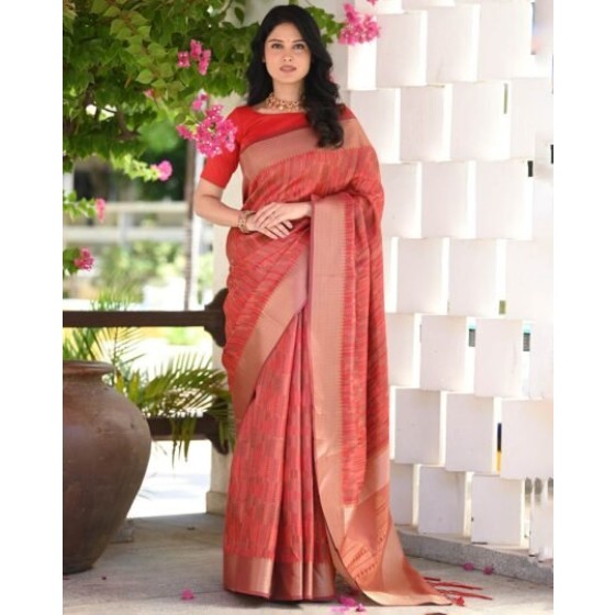 Women Printed Chiffon Saree