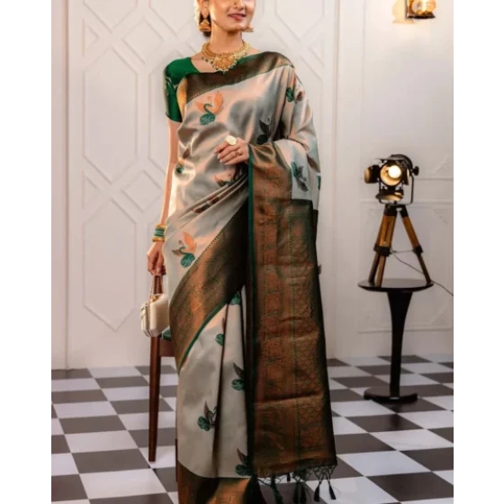 Embroidered Georgette Saree